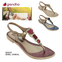 grendha(グレンダ)GD81970JEWELSANDALレディース靴バックストラップTストラップビーチサンダルトングサンダルブルーピンクブラック【あす楽対応】【02P03Dec16】