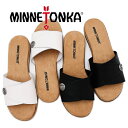 ミネトンカ サンダル レディース MINNETONKA ミネトンカ サンダル FARRAH SL 5695100 5695001 フラー エスエル サンダル フラットサンダル 本革 レザー ミュール レディース 靴 【あす楽対応】