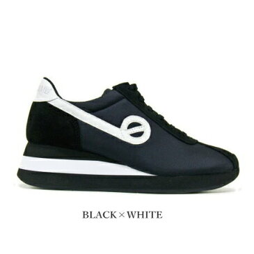 【最大2,000円OFFクーポン対象】NO NAME ノーネーム スニーカー ヒールスニーカー SPEED-00101 SPEED JOG NYLON スピード ジョグ 美脚 ヒールスニーカー ヒールアップ シューズ レディース 靴 黒 ブラック【あす楽対応】