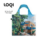 ローキー エコバッグ 折りたたみ コンパクト バッグ loqi ローキー Museum Collection ミュージアムコレクション メンズ 大きめ おしゃれ かわいい 軽い 軽量 トート ブランド マザーズバッグ エコバック バック ショッピングバッグ メール便 送料無料 loqi-bag-b1