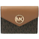 【訳あり】マイケル マイケル コース MICHAEL MICHAEL KORS 財布 三つ折り ミディアム GREENWICH エンベロープ ウォレット 32S1GNME6B 0005 252