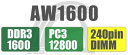 【新品/取寄品/代引不可】増設メモリボード AW1600-4G(2)