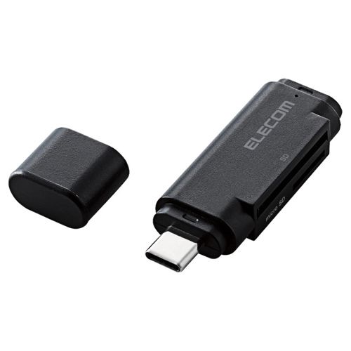 【新品/取寄品/代引不可】メモリリーダライタ/Type-Cコネクタ/直挿しタイプ/SD+microSD用/ブラック MR3C-D011BK 【新品/取寄品/代引不可】メモリリーダライタ/Type-Cコネクタ/直挿しタイプ/SD+microSD用/ブラック MR3C-D011BK