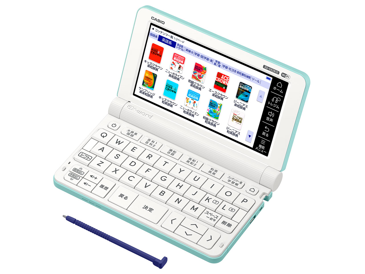 ڿ/ʡCASIO ŻҼ Ex-word  ؽǥ XD-SX3810GN ꡼ 