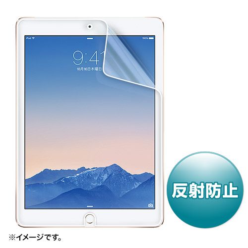 【新品/取寄品/代引不可】iPad Air 2用液晶保護反射防止フィルム LCD-IPAD6