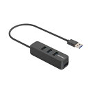 BSH4U320U3BK USB-A 3.2Gen1バスパワー上挿しハブ 磁石 ブラック 商品