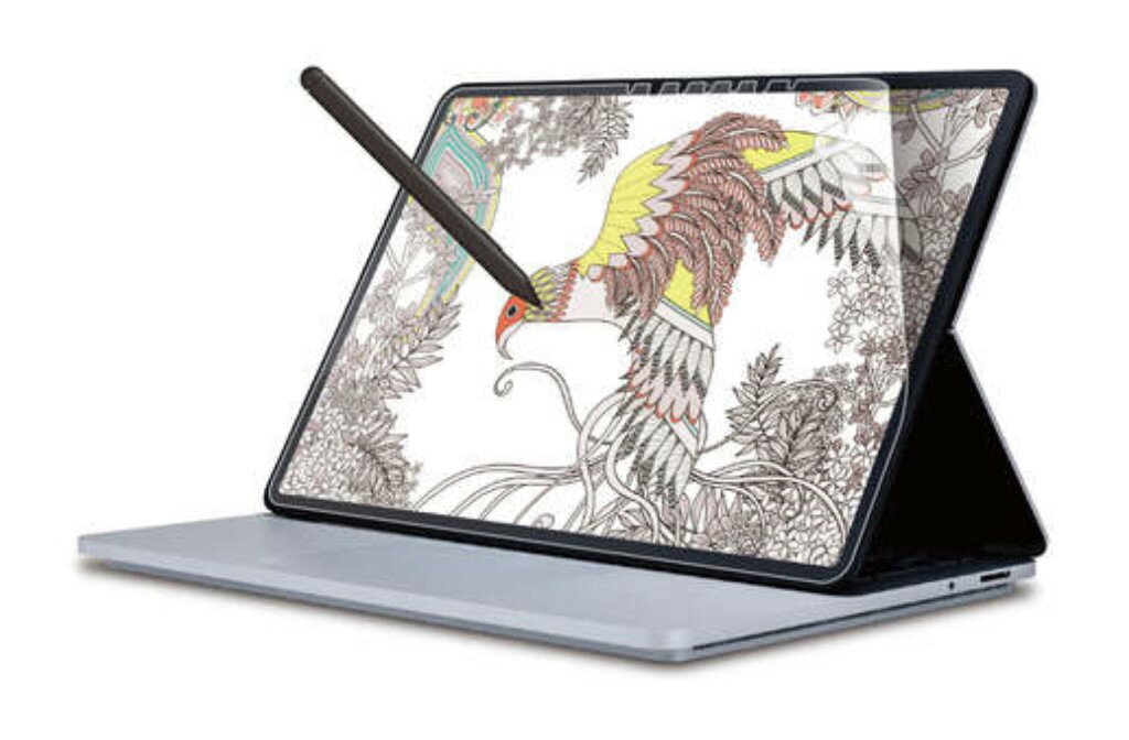 【新品/取寄品/代引不可】Surface Laptop Studio用/液晶保護フィルム/ペーパーライク/反射防止/上質紙タイプ EF-MSLSFLAPL