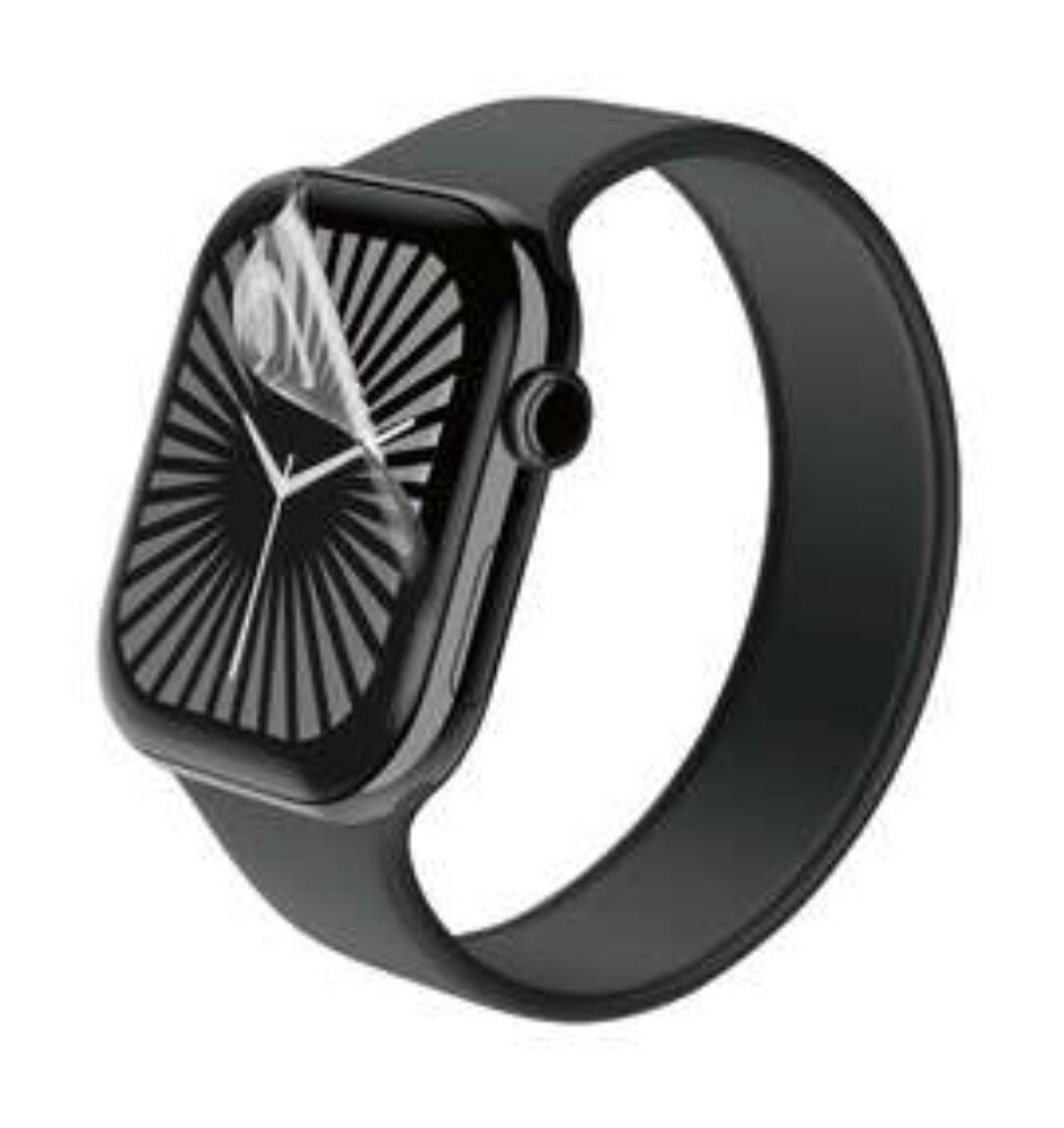 【新品/取寄品/代引不可】Apple Watch 46mm/フィルム/衝撃吸収/反射防止/防指紋/貼付ツール付 AW-24AFLAFPR