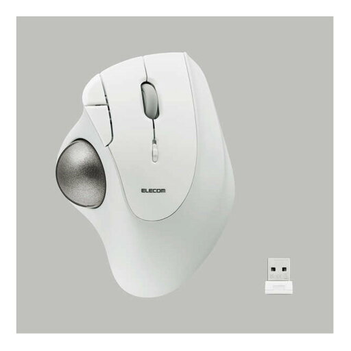 【新品/取寄品】トラックボールマウス/IST/36mmボール/親指/人工ルビー支持/無線2.4GHz/5ボタン/ホワイト M-IT10DRWH 【新品/取寄品】トラックボールマウス/IST/36mmボール/親指/人工ルビー支持/無線2.4GHz/5ボタン/ホワイト M-IT10DRWH