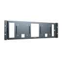 【新品/取寄品/代引不可】LCD7621専用EIAラック2連マウントブラケット LC76BRK-3U(2)
