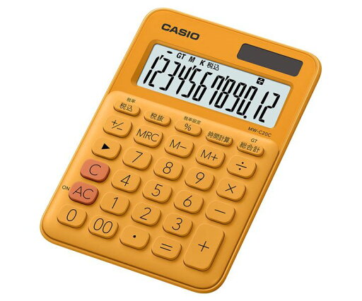 【新品/取寄品/代引不可】カラフル電卓 MW-C20C-RGN 【新品/取寄品/代引不可】カラフル電卓 MW-C20C-RGN