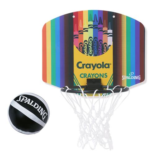 【新品/取寄品】クレヨラ マイクロミニ クレヨン ボックス 79-046CR バスケットボール ゴール 壁掛け式