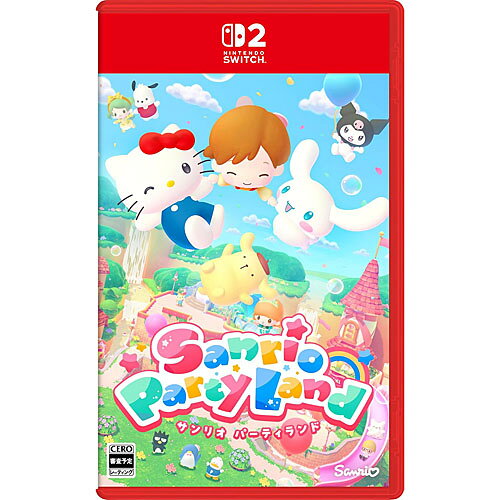 [10月29日発売予約][ニンテンドースイッチ2ソフト] サンリオ パーティランド [POT-P-ABWWA] *初回特典付