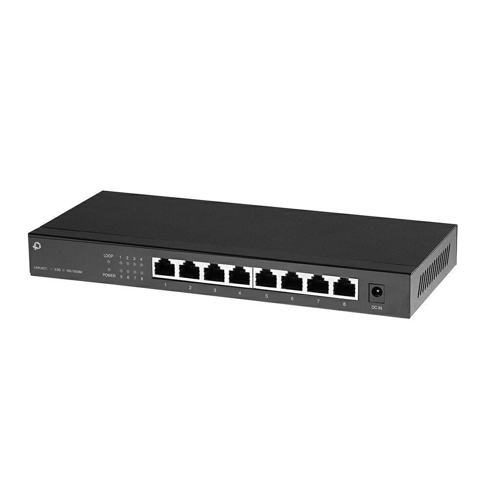 8ポート 2.5GBASE-T スイッチングハブ