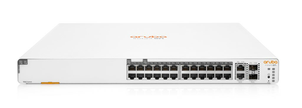 【新品/取寄品/代引不可】HPE Networking Instant On 1960 24G 20p Class4 4p Class6 PoE 2XGT 2SFP+ 370W Switch JL807A#ACF