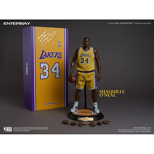 【新品/在庫あり】 エンターベイ リアルマスターピース NBAコレクション シャキール オニール 1/6 コレクティブル フィギュア RM-1085