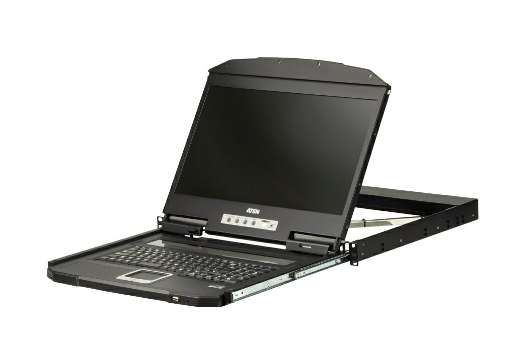 【新品/取寄品/代引不可】USB/VGA対応 シングルスライドLCDコンソールドロワー ロングレール CL3100NXJJL/ATEN