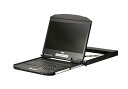 【新品/取寄品/代引不可】USB/VGA対応 シングルスライドLCDコンソールドロワー ショートレール CL3100NXJJS/ATEN(2)