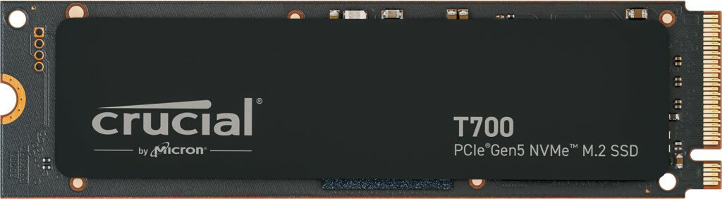Crucial（クルーシャル） Crucial T700 1TB PCIe Gen5 NVMe M.2 SSD 最大11700/9500MB/秒のシーケンシャル読込/書込 CT1000T700SSD3JP
