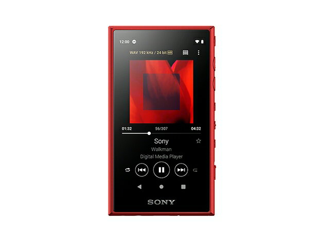 【新品/在庫あり】SONY ウォークマン Aシリーズ 16GB レッド NW-A105/R