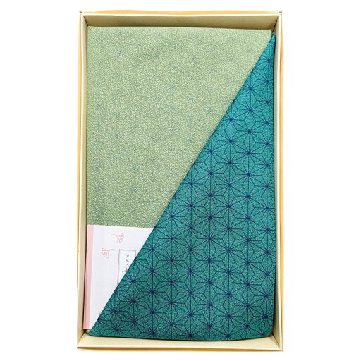 【新品/取寄品】【特選商品4】尺三巾一越織両面染 ブルー/ヒワ 1642-2 【新品/取寄品】【特選商品4】尺三巾一越織両面染 ブルー/ヒワ 1642-2