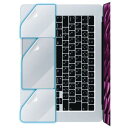 【新品/取寄品/代引不可】プロテクターフィルム/抗菌/トラックパッド保護/MacBookAir(2023)15.3inch/クリア PKT-MBA1523