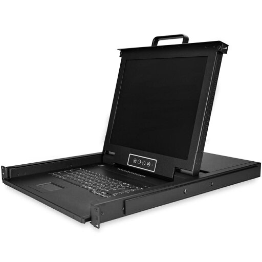 【新品/取寄品/代引不可】ラックマウント対応KVMコンソールドロワー VGA対応17インチLCD 1U 8ポートKVMスイッチ搭載 1280x1024 RKCONS1708K 【新品/取寄品/代引不可】ラックマウント対応KVMコンソールドロワー VGA対応17インチLCD 1U 8ポートKVMスイッチ搭載 1280x1024 RKCONS1708K
