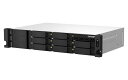 【新品/取寄品/代引不可】TS-864EU-8G 96TB搭載モデル(ラック型 NAS ミドルクラスHDD 12TBx8個搭載) TS-864EU-8G/96T...