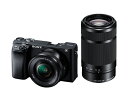 ソニー 【新品/取寄品】SONY α6400 ILCE-6400Y (B) ダブルズームレンズキット ブラック ミラーレス一眼カメラ ソニー