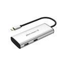 【新品/取寄品/代引不可】Max Connect 4K60Hz対応 6 in 1 Type-C拡張ハブ TCHD2A3CPD-4K60(2)