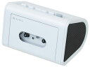 【新品/在庫あり】AUREX カセット付きワイヤレススピーカー AX-R10 ホワイト Bluetooth対応 東芝