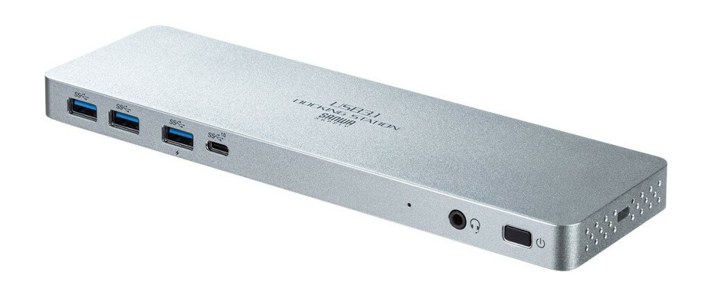 【新品/取寄品/代引不可】USB Type-C専用ドッキングステーション(HDMI/DisplayPort対応・PD対応) USB-C..
