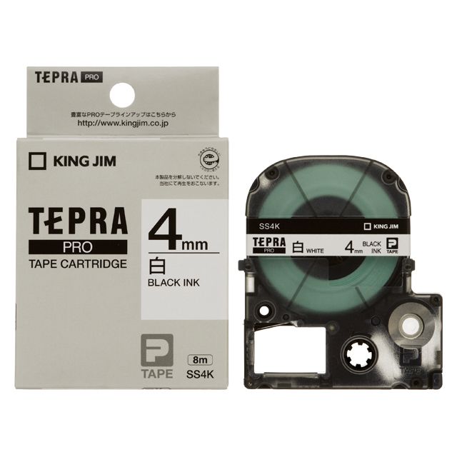 配送区分：SSサイズKN1001Vプロテープカートリッジ(4mm/白ラベル) SS4K※ご注文手続き後、当店より発送予定日または取寄商品の在庫有無・納期を記載したご注文確認メールをお送りいたしますので必ずご確認をお願い致します。 こちらの商品はお取り寄せの商品となり、通常、土日祝を除く7営業日前後での発送となります。（詳細納期はご注文後にメールにてご案内致します。） ※発注手配の可否をメールにてご確認させて頂く場合がございます。必ず当店からご案内するメールをご確認ください。 ※商品の手配ができない場合や、発注手配可否の確認が取れない場合には誠に申し訳ございませんがキャンセルとさせていただきます。 ※直送の場合別途送料が掛かる場合がございます ※キャンペーン期間特価の場合ご注文金額が変更となる可能性がございます。 ※メーカーや弊社取引先へ申請書のご記入・提出をお願いする場合がございます。オフィスで大活躍!ポピュラーな白ラベル。・製品タイプ : テープカートリッジ・カラー : 白