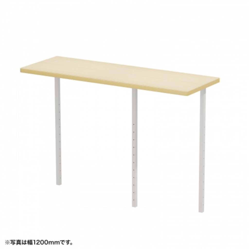 【新品/取寄品/代引不可】サブテーブルW1100mm用(薄い木目) EST-110LM