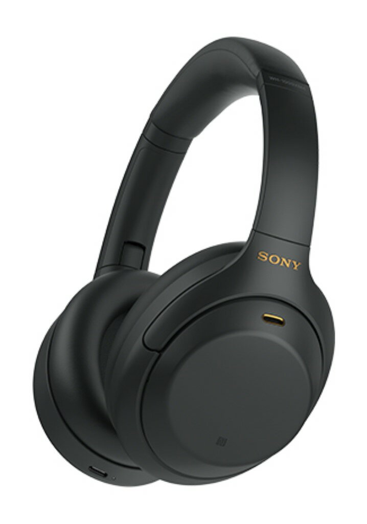 SONY ワイヤレスノイズキャンセリングステレオヘッドセット WH-1000XM4-B ブラック Bluetooth LDAC対応 外音取込 ソニー