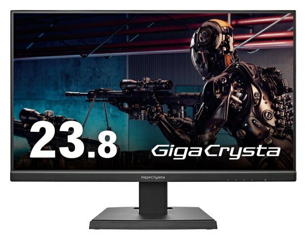 【新品/取寄品/代引不可】「5年保証」75Hz対応&PS4(R)用23.8型ゲーミングモニター「GigaCrysta」 LCD-GC241SXDB