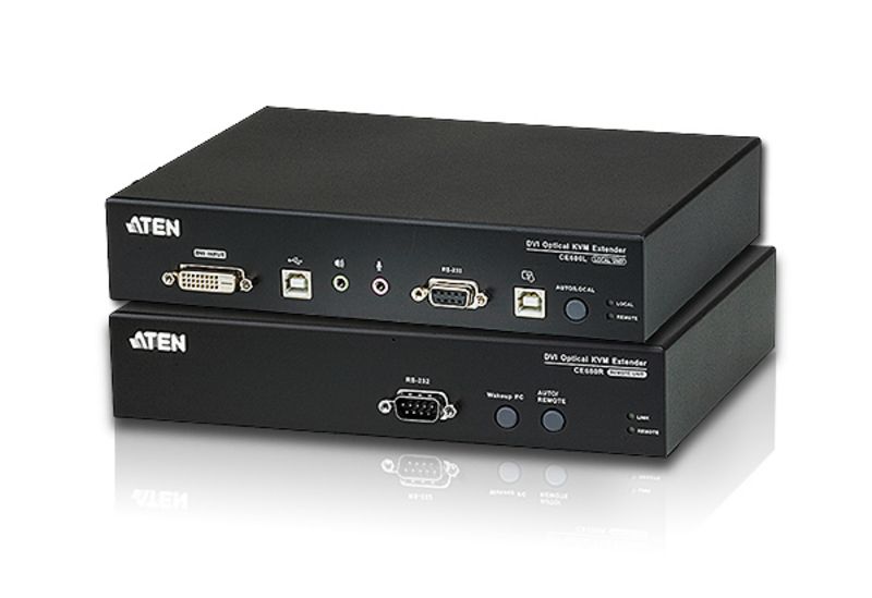 【新品/取寄品/代引不可】光ファイバーKVMエクステンダー CE690/ATEN