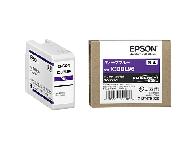 Rakuten - 【新品/取寄品/代引不可】インクカートリッジ(ディープブルー) ICDBL96