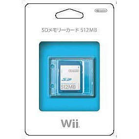 【新品/在庫あり】[任天堂純正品][Wii対応] SDメモリーカード 512MB [RVL-020]