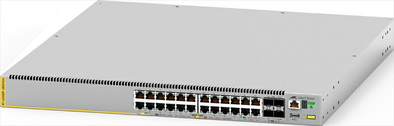 【新品/取寄品/代引不可】AT-x530DP-28GHXm-Z7[10/100/1000BASE-Tx20(PoE-OUT)、100/1000/2.5G/5GBASE-..