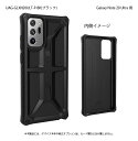 【新品/取寄品/代引不可】UAG製 MONARCH ブラック Galaxy Note 20 Ultra用 UAG-GLXN20ULT-P-BK(2)