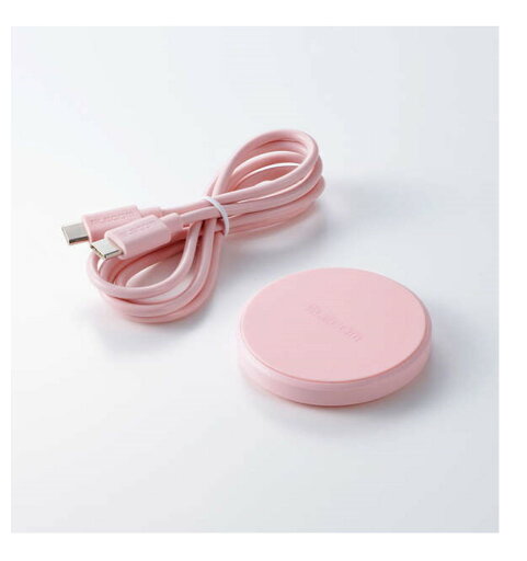 【新品/取寄品/代引不可】Qi規格対応ワイヤレス充電器/12W/EPP規格対応/卓上/ケーブル付属/1m/ピンク W-QA28PN 【新品/取寄品/代引不可】Qi規格対応ワイヤレス充電器/12W/EPP規格対応/卓上/ケーブル付属/1m/ピンク W-QA28PN