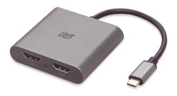 【新品/取寄品/代引不可】USB Type-C to デュアルHDMIディスプレイアダプター RS-UCHD2