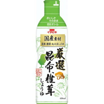 【通販限定/新品/取寄品/代引不可/代引不可】昆布、椎茸しょうゆ 450mL