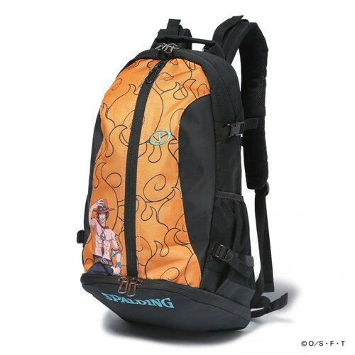 バスケットプレイヤーのために開発されたバッグ ケイジャー ONE PIECE メラメラの実 40-007PMM SPALDING スポルディング