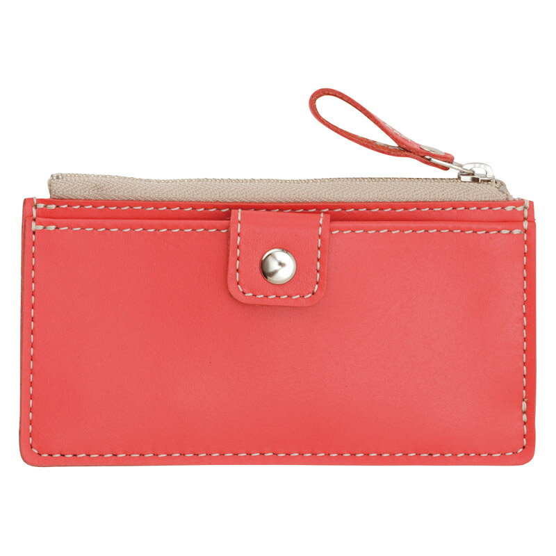 【新品/取寄品】【特選商品2】レディースカードケース ピンク OJ-0823