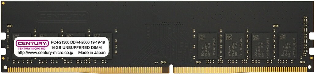 yVi/i/szDTp PC4-21300 DDR4-2666 288p UDIMM 1.2v 32GBkit(16Gx2)1R CB16GX2-D4U2666H