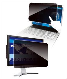 【新品/取寄品/代引不可】覗き見防止フィルターLooknon N8 ノートPC用17.0Wインチ(16:10) LNW-170N8