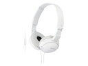 【新品/取寄品/代引不可】ステレオヘッドホン MDR-ZX110AP W ホワイト