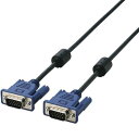 【新品/取寄品/代引不可】RoHS対応D-sub15ピン(ミニ)ケーブル/ノーマル/10m/ブラック CAC-L10BK/RS(2)